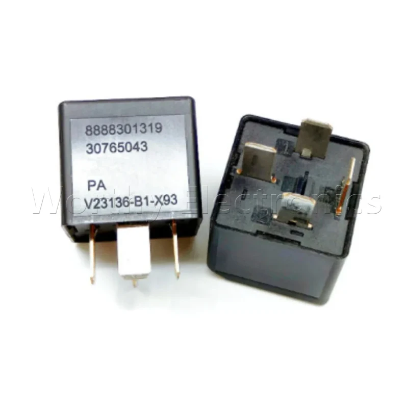 Free shipping 10pcs/lot relay 12VDC 40A 4PIN V23136-B1-X93 V23136-B1-X66