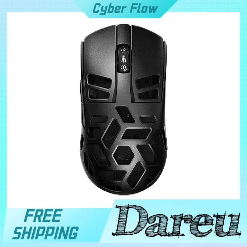 

Dareu A950pro 4k Mouse Three-Mode Wireless Bluetooth Paw3395 26000dpi Lightweight Magnesium Alloy Pc Gifts Esports Game Mouse