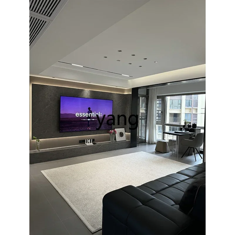 

LTT formaldehyde-free living room carpet gray waterproof, anti-fouling, simple care