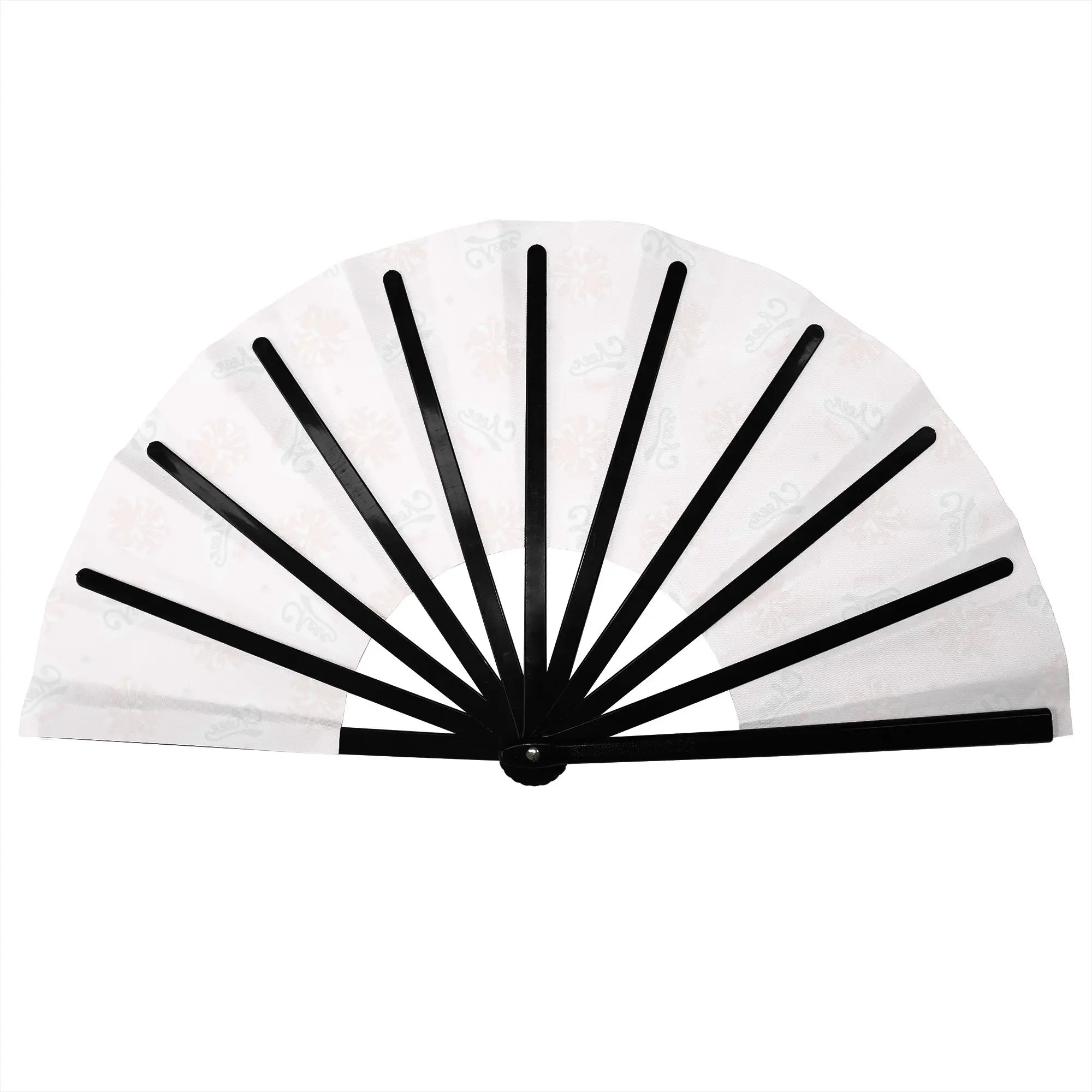 Cheerleader Pom Poms And Megaphone  Hand Fan Promotional Gift Party Pink Red Durable Folding Fans Creative Bulk Pack Fan
