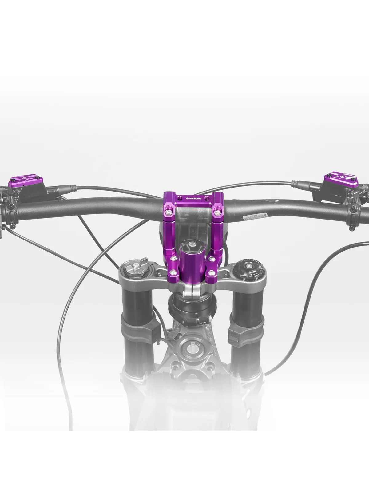 AliExpress NICECNC For 2025 2024 Surron Light Bee X S L1E Electric Bike Front Handlebar Bar Riser Mount Bracket Front Rear Brake Reservoir Cap Kit