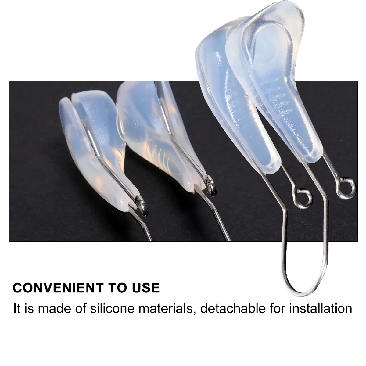 

2pcs Clip Lifting Shaper For Nose Bridge Straightening Corrector Tool White Beauty Nose Up Clip Shaping Lifter