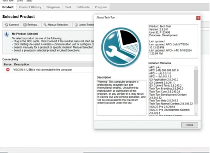 최신 2024 프리미엄 기술 도구, 볼보 PTT 2.8.241 소프트웨어, Devtool + ACPI 플러스 설치 및 활성화 서비스 Best5