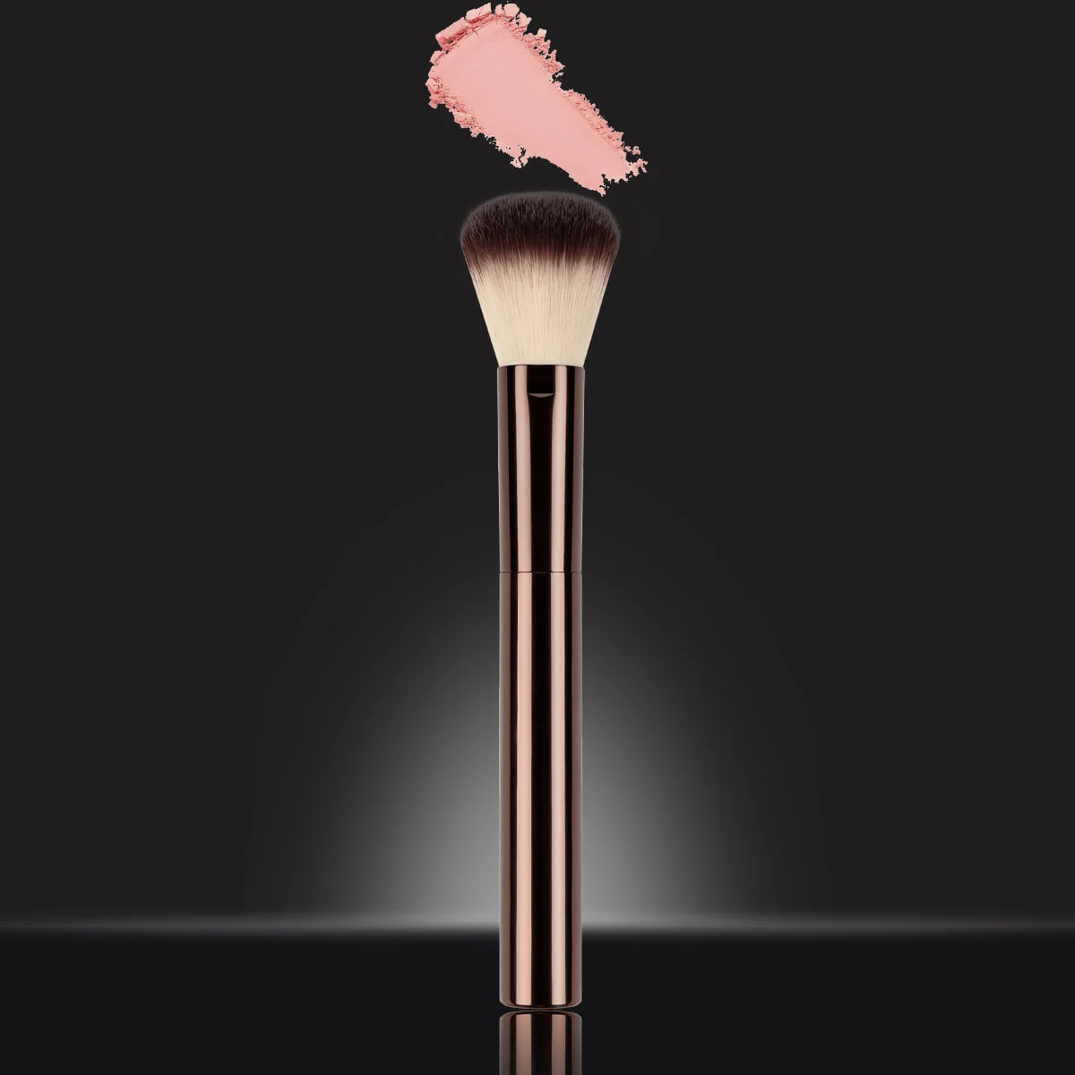 

Makeup Brush- No.4 Foundation Blush Brush Soft and Skin-friendly Fiber Hair Fashion Design Single Face Body Brush