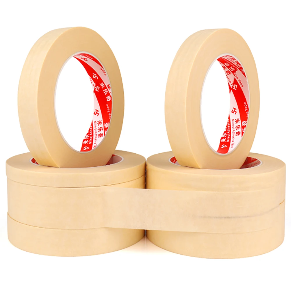 Masking Paper Tape Width 5mm-200mm Spray Paint Paper Art Sketch Paper Decoration Masking Beautiful Seam Paper Sticky Label Paper