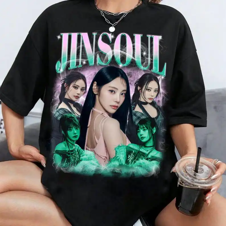 

Retro Jinsoul ARTMS Kpop T-shirt Artms World Tour 2025 Shirt,