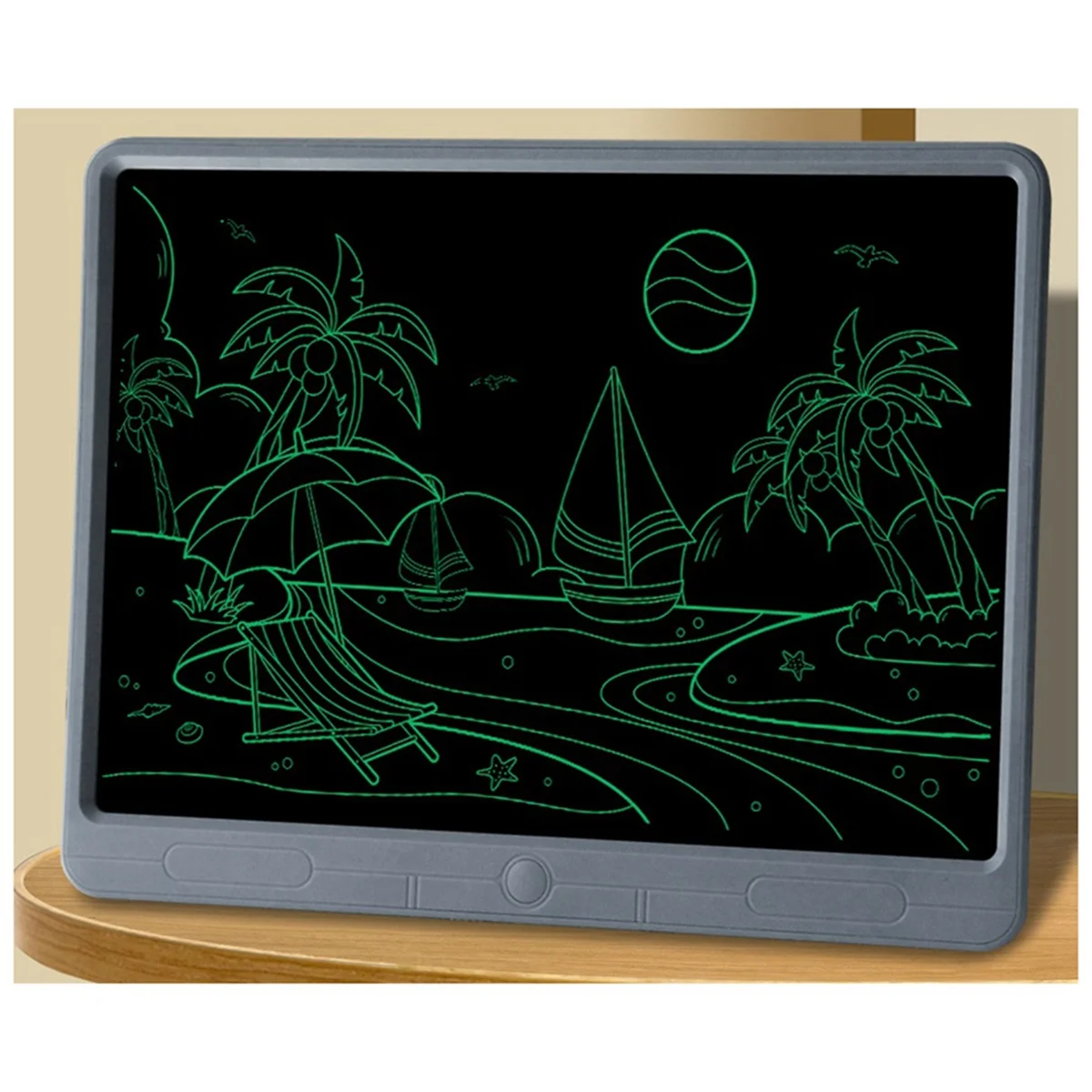 21 Inch LCD Handwriting Board Children's Drawing Board Learning Writing Board Monochrome Handwriting Graffiti