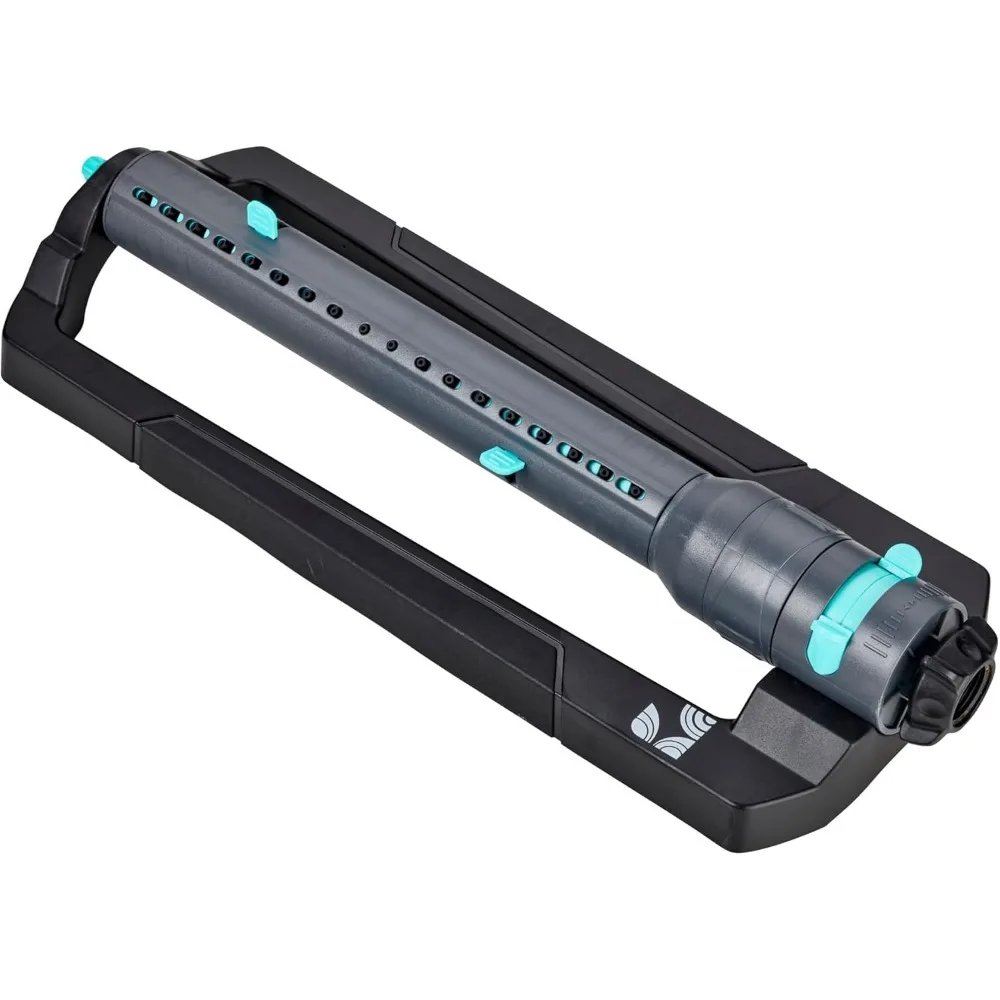 

lawn turbo oscillating water sprinkler 100003 adjustable pattern to cover 4,000 sq.ft. by