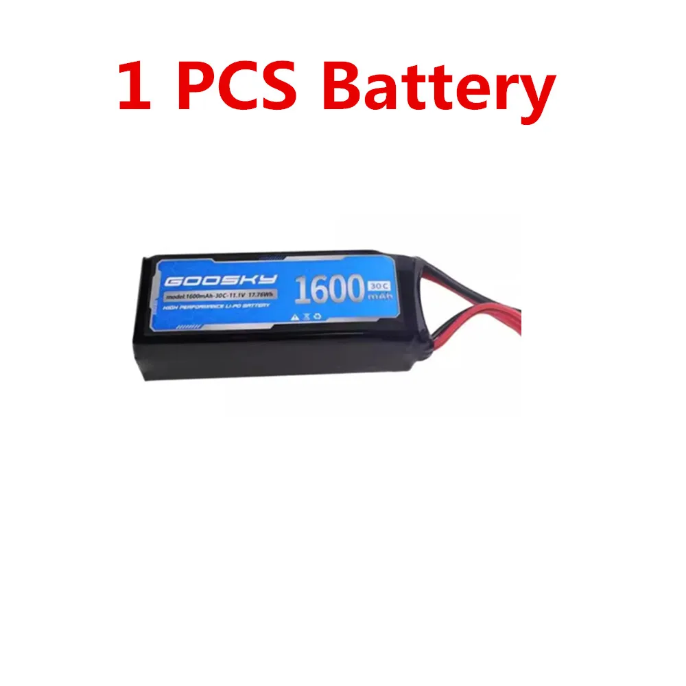 11.1v 1600mAh 30C 17.76wh Li-Poly Battery  For GOOSKY E2 RC Helicopter GOOSKY E2 Parts