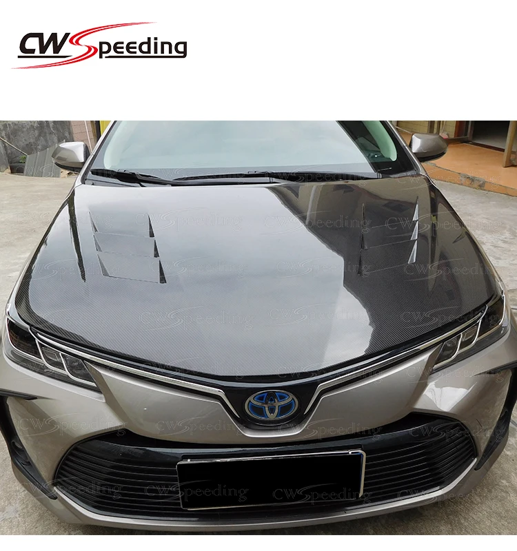 

CARBON FIBER HOOD BONNET for 2019-2022 TOYOTA COROLLA 2020 2021