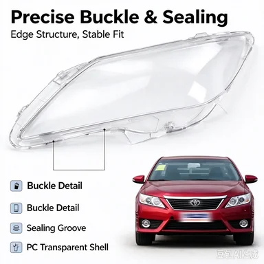 Factory Direct High Clear Headlamp Lens Cover For Toyota Camry 2012 2013 2014 Front Headlight Transparent Shell Replacement