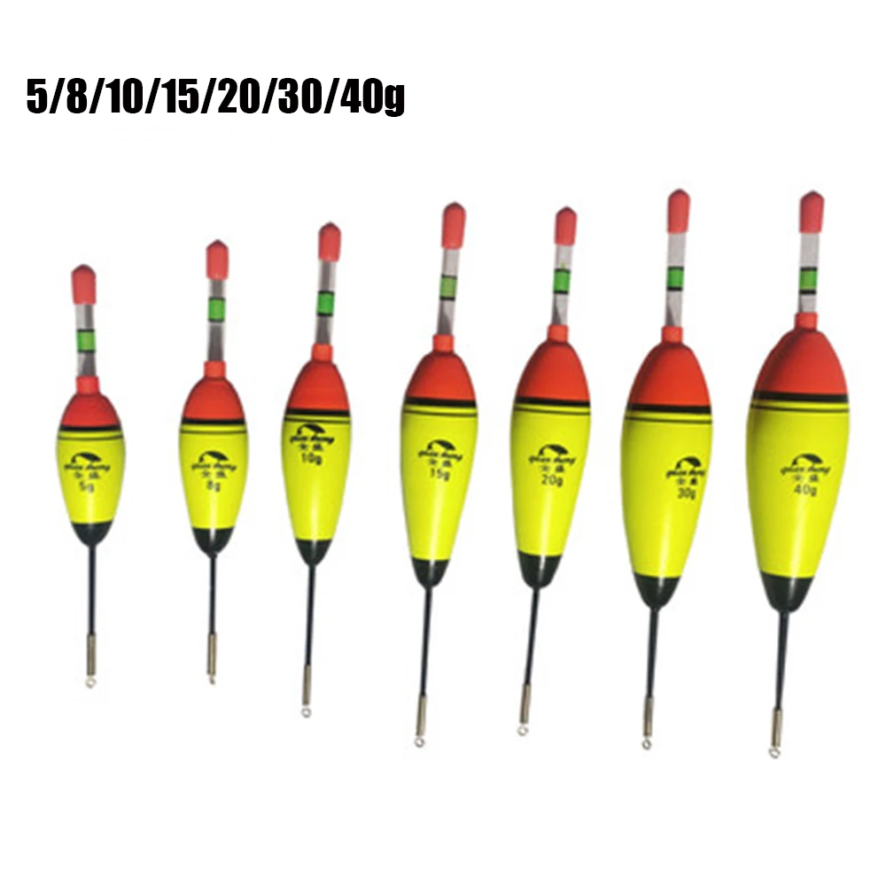 

5g 8g 10g 15g 20g 30g 40g Bobber Luminous Light Stick Ball Boia Eva Foam Fishing Night Float