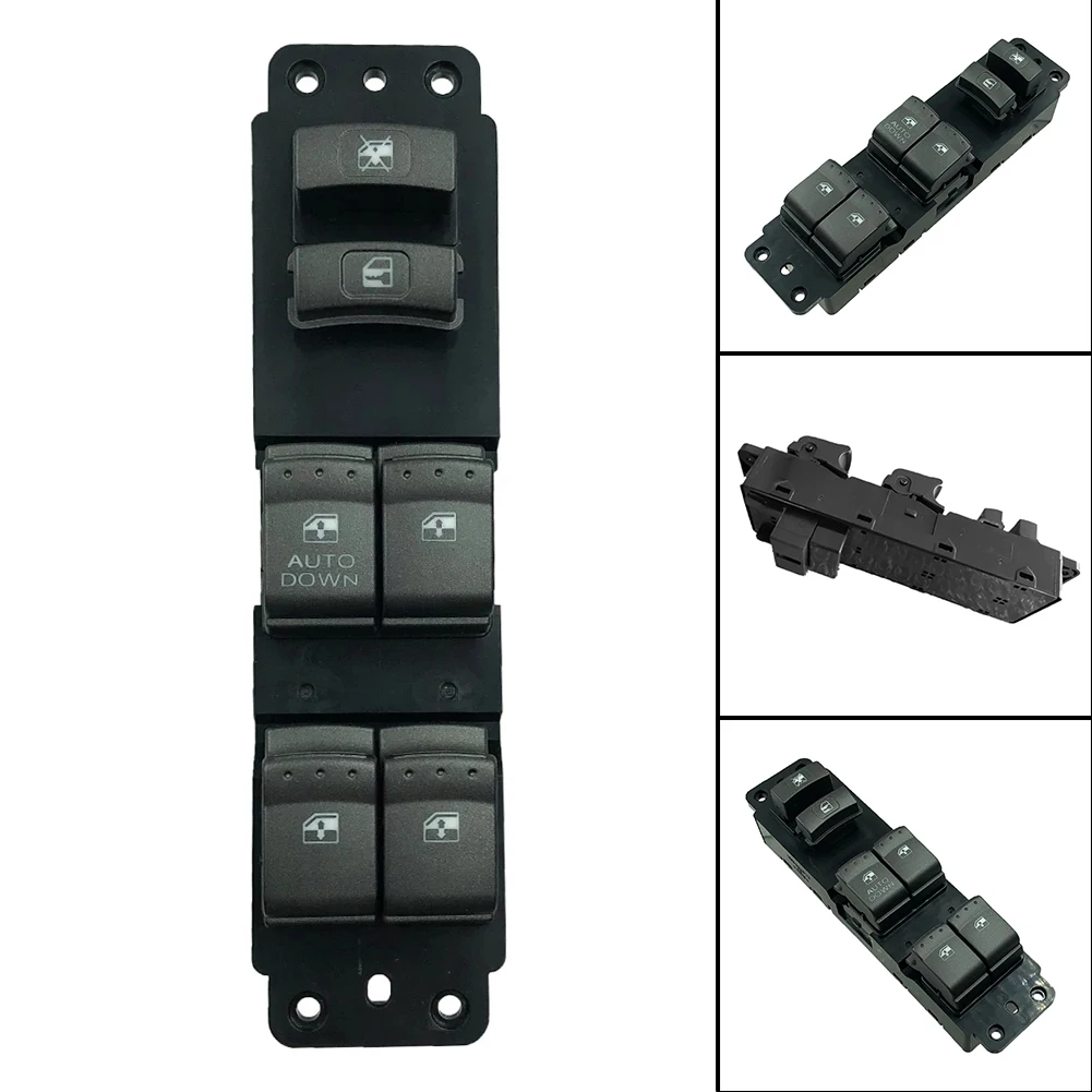 

Black Glass Lifter Switch 8581009010 Abs Black Plug-and-play For Ssangyong ACTYON KYRON 2007-2009 Convenient 1pcs