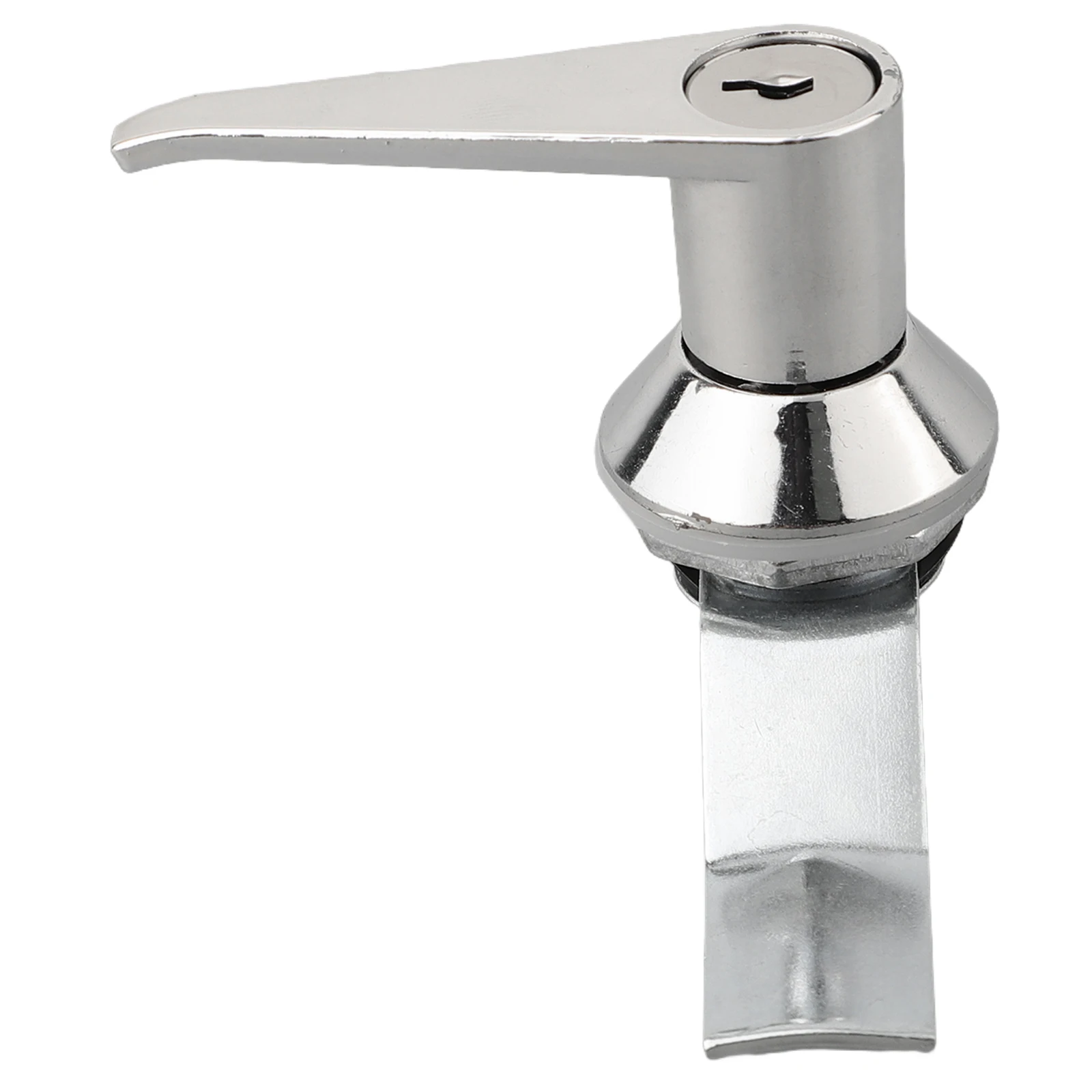 

2 Keys Handle Lock Cabinet Door Handle Lock Secure Fit Sturdy Construction Versatile Application High-Quality Aluminium Alloy