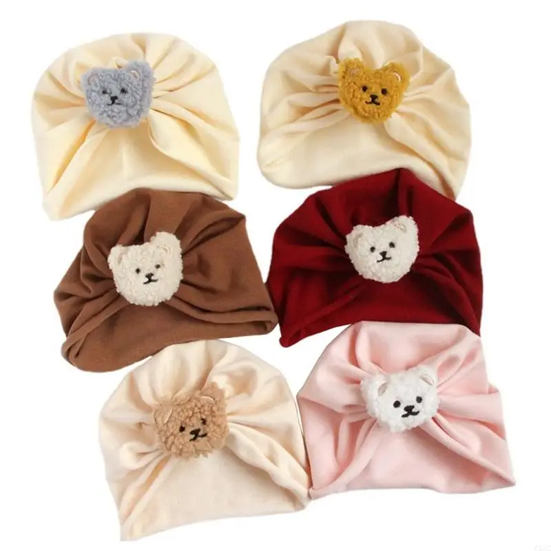 Adorável chapéu bebê recém-nascido headwear bonito padrão animal meias antiderrapantes respirável c63c