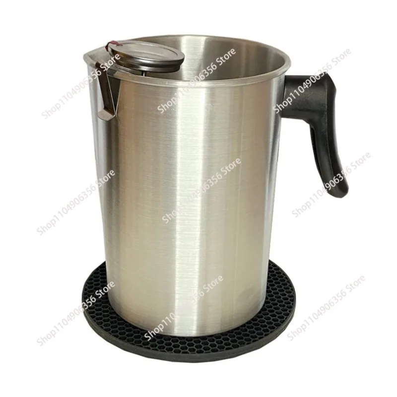 for 3 Liter Candle Wax Melting Pot Set Melting/Pouring Pot Coaster Thermometer Pour Pot Candle Melting Cup