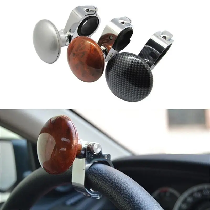 

Steering Wheel Ball Knob Foldable Car Steering Wheel Knob Spinner Booster Easy Turn Universal Wheel Knob Fine-tuning Knob Grip