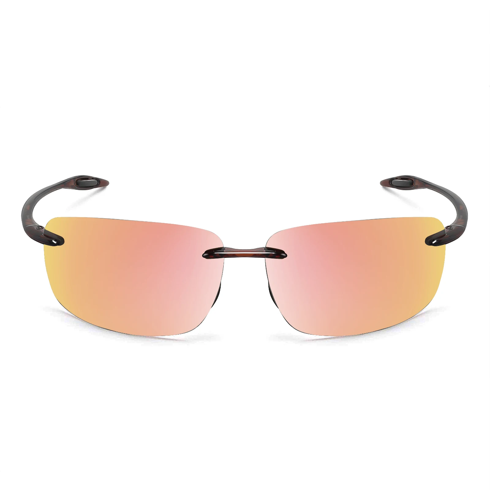 JULI Polarisierte Klassische Sportsonnenbrille für Männer & Frauen Tr90 Rahmenlos für Laufen Angeln Golf Autofahren Gafas De Sol Hombre MJ8 – Detail 37
