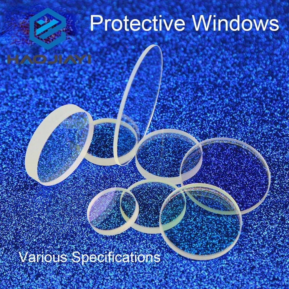 Laser Protective Lens/Windows 22.35*4 25.4*4/5 26.5*5 27.9*4.1 30*5 36*5 37*7 1064nm JGS1 Quartz For Fiber Laser Machine