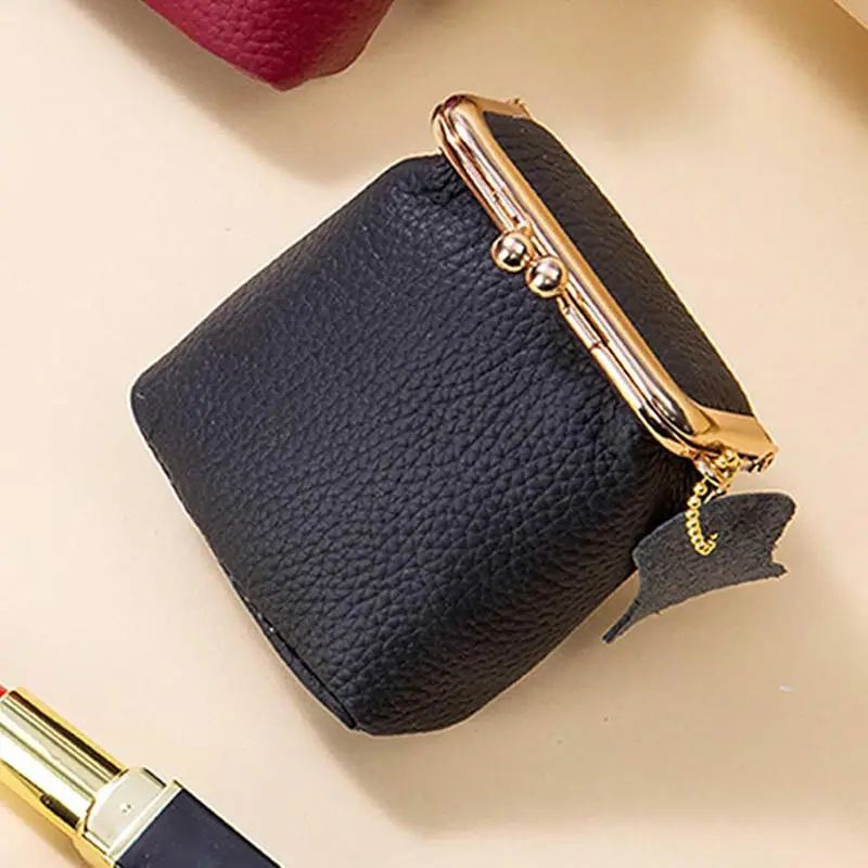 

2025 new arrival square leather small portable coin purse for women coin purse coin purse coin purse