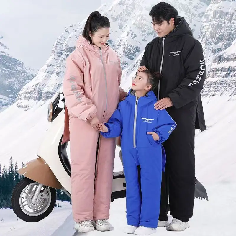 Motorcycle Winter Riding Clothes ColdProof Windproof Suit Motorcycle Cross-country Equipment Men\'s and Women\'s Ski Fishing Suit