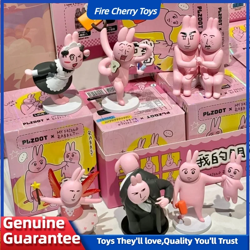 

Original Pink Rabbit Blind Box My Friend Series Mysterious Box Toys Kawaii Fashion Action Figures Cartoon Decor Surprise Gifts