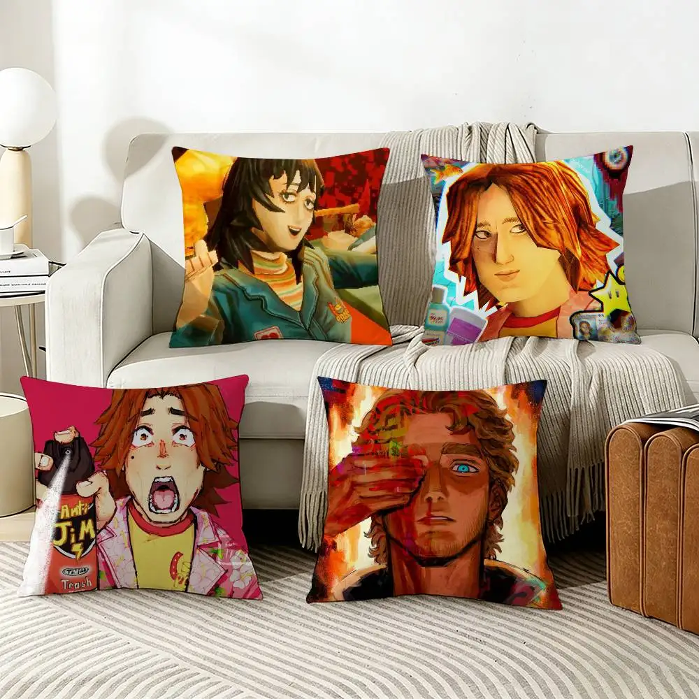 

Game M-Mouthwashing-S Pillow Cover Sofa Cushion Cover Home Room Decoration Children Gift