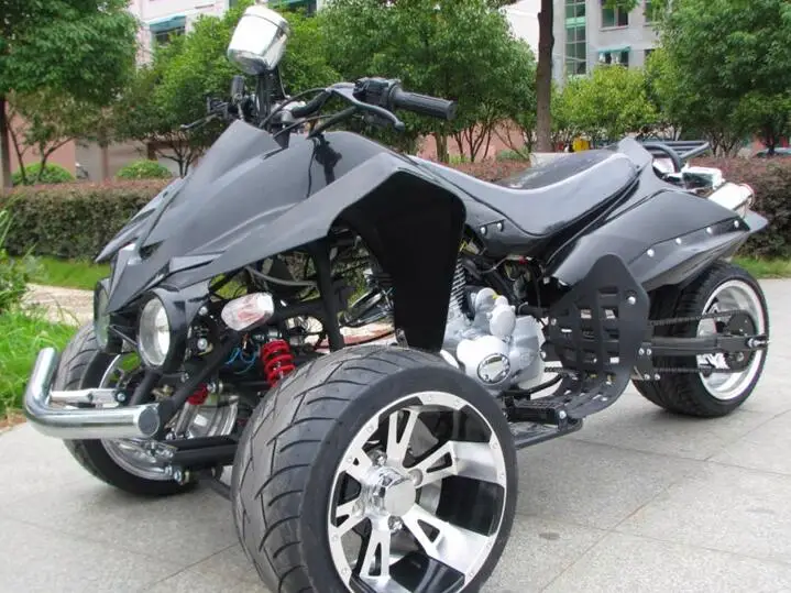 Reverse Three Wheeled Beach Bike Water-cooled Four Wheeled Off-road Motorcycle Automatic Transmission Sports Car ATV