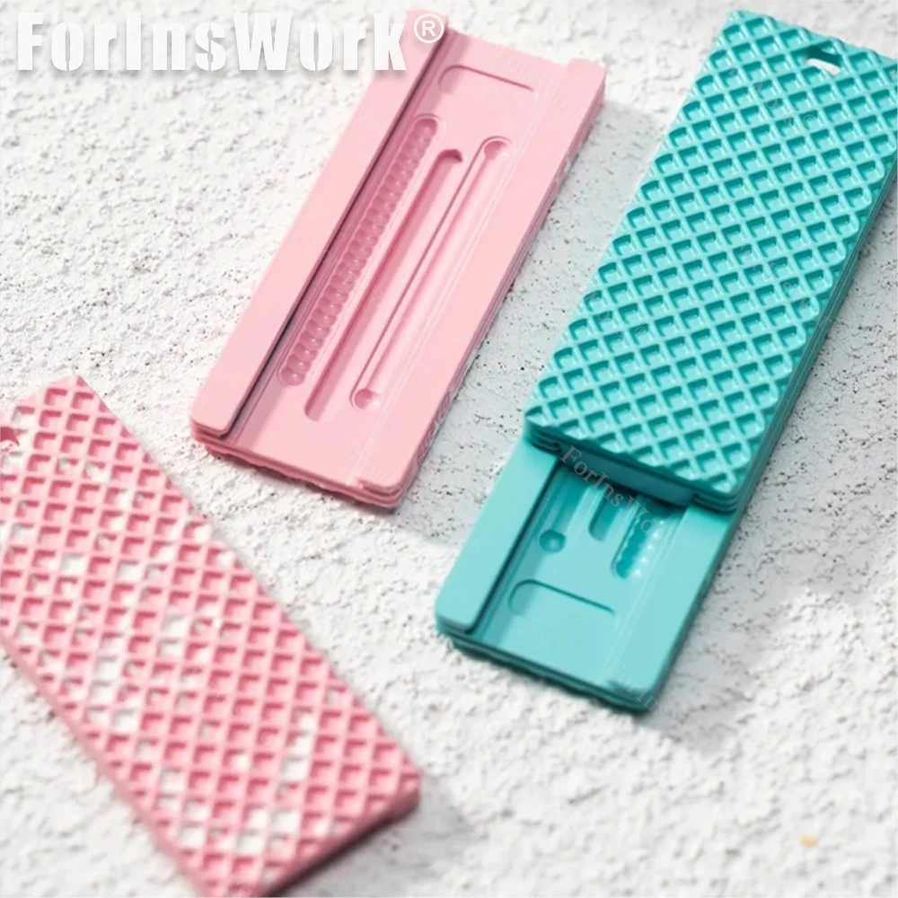 01EDC plaquette Biscuit mécanique Push Slider Fidgets jouets adulte bureau jouets métal Fidget Spinner soulagement du Stress jouet