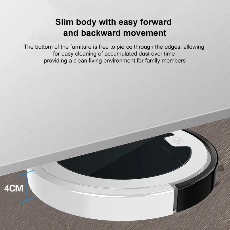 New Wireless Smart Robot Vacuum Cleaner Multifunctional Super Quiet Vacuuming Mopping Humidifying For Home Use Home Appliance