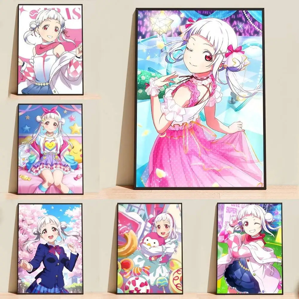 Chisa Liella C-Chisato Arashi Poster High Quality Dorm Living Room Aesthetic Wall Decoration Painting Stickers Gift