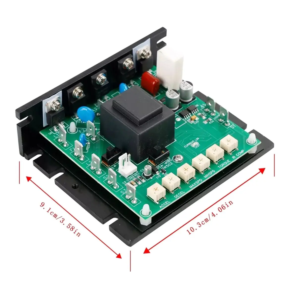 

【BRILLIANT 】MM23001C DC Motor Variable Speed Controller Kit for Minarik 115/230V AC Input,Motor Speed Controller Board