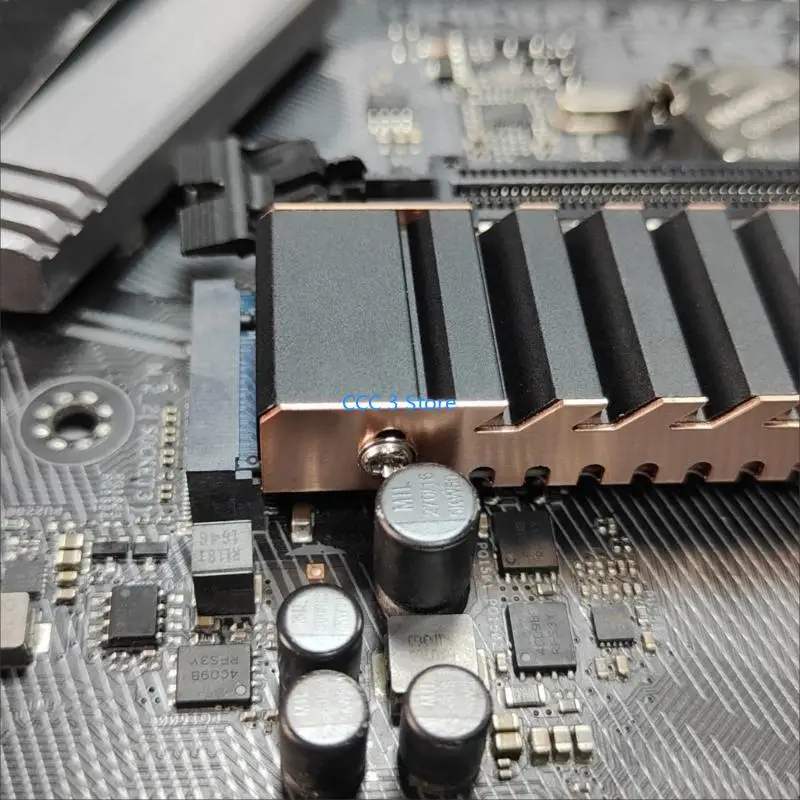 97bf alumínio M.2 dissipador calor para SSD NVME 2280 Estado sólido DISCURADOR RADIADOR DO RADIADOR DO RADILADOR PARA