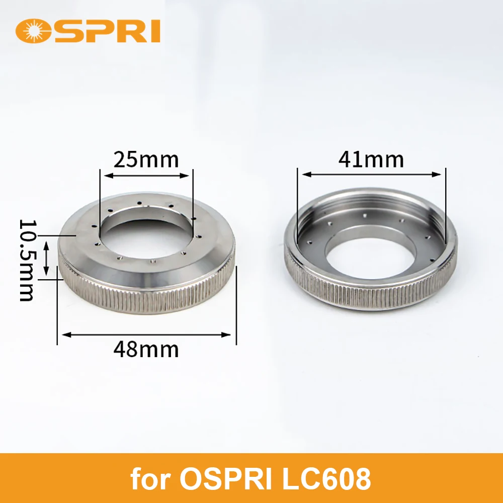 Laser-Keramikring-Sicherungsmutter für Raytools WSX Precitec Ospri Laserschneidkopf-Sicherungsring-Zubehör – Detail 12