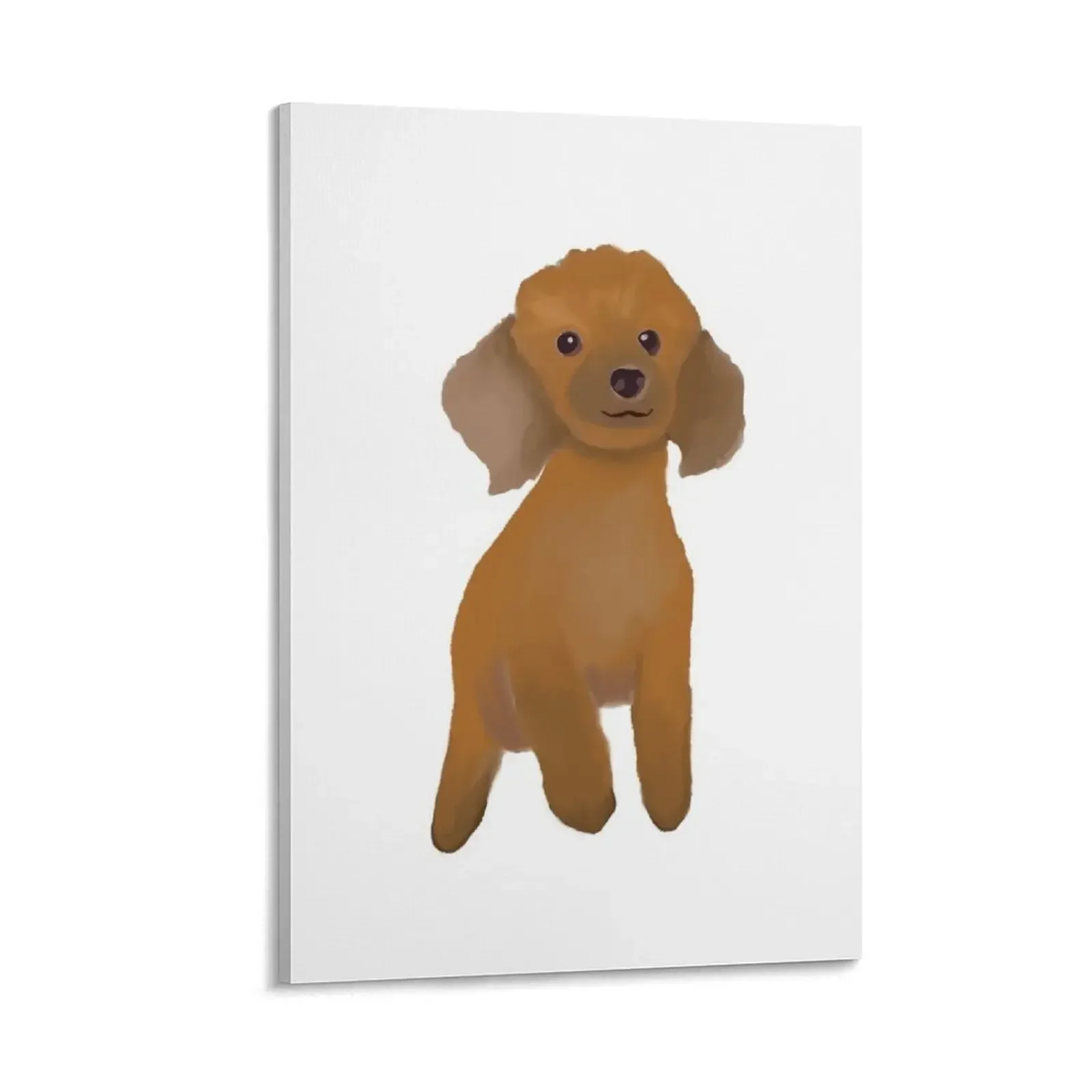 

Brown Poodle, Poodle, Dog, Puppy Canvas Painting anime anime poster wall art canvas painting