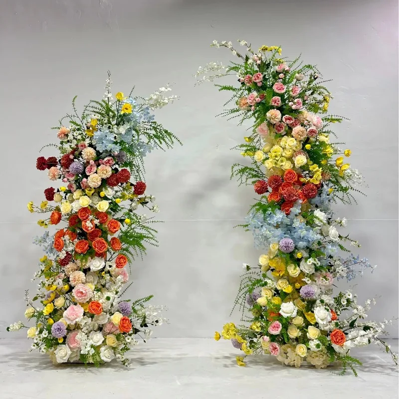 

New Arrival Wedding Arch Artificial Flower Arch for Wedding Decoration
