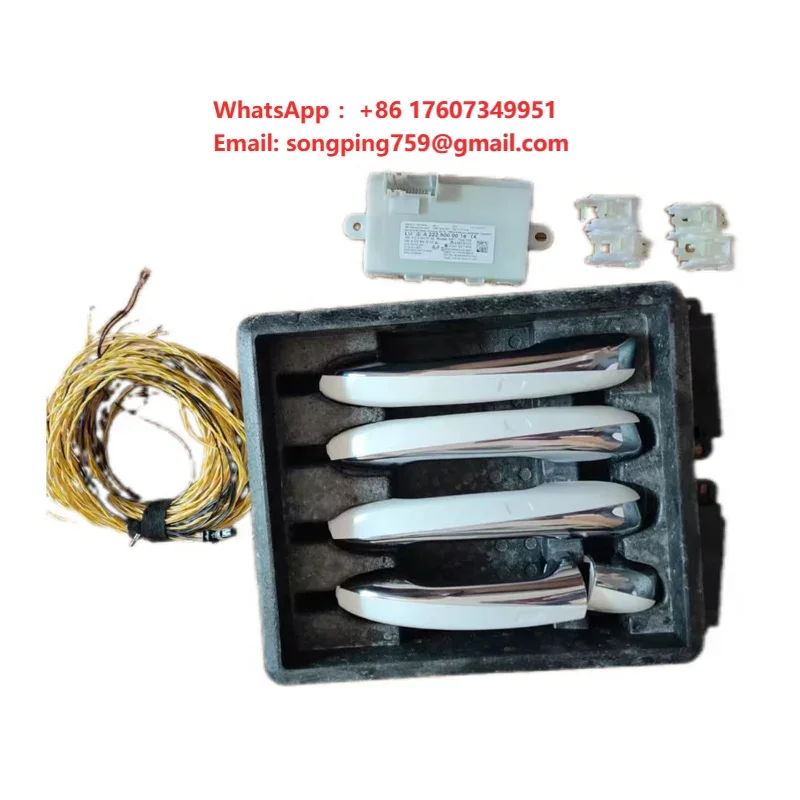 Keyless Entry System Car for Mercedes benz C/S/GLC W205 W222 W253 Auto Keyless Go Into System Auto Comfort Entry Door Handle
