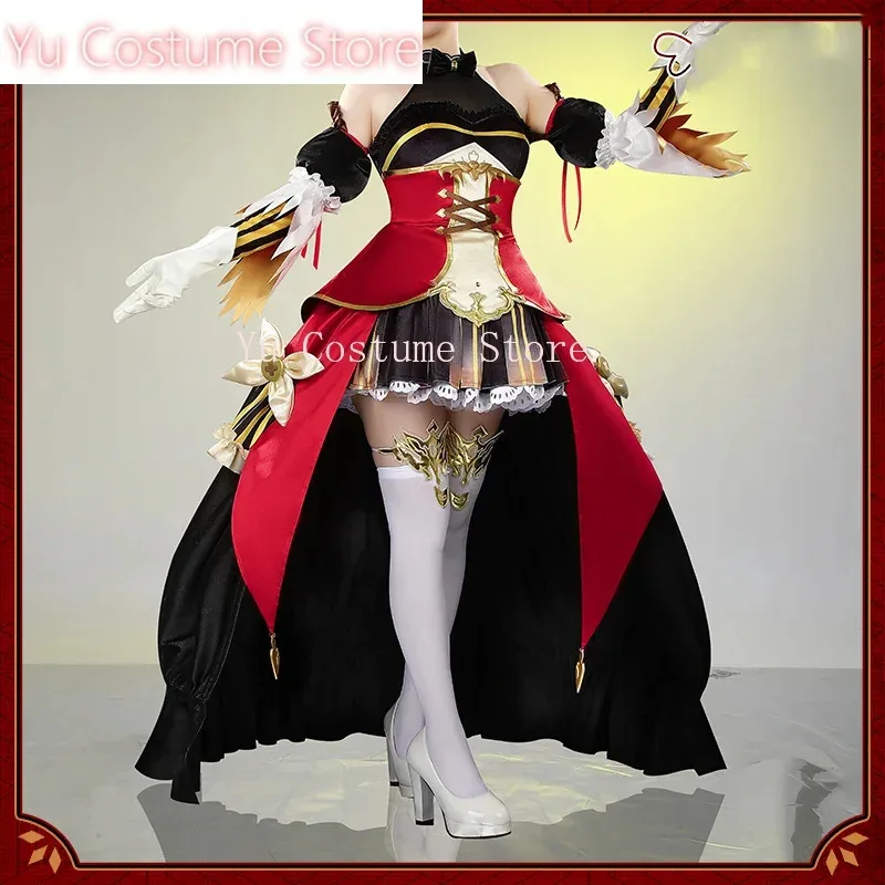 يو Umamusume: أزياء ديربي جينتيلدونا الجميلة التأثيرية كوس لعبة أنيمي زي حفلة الهالوين ملابس لعب الأدوار Dress5;c,8'z,6.k;