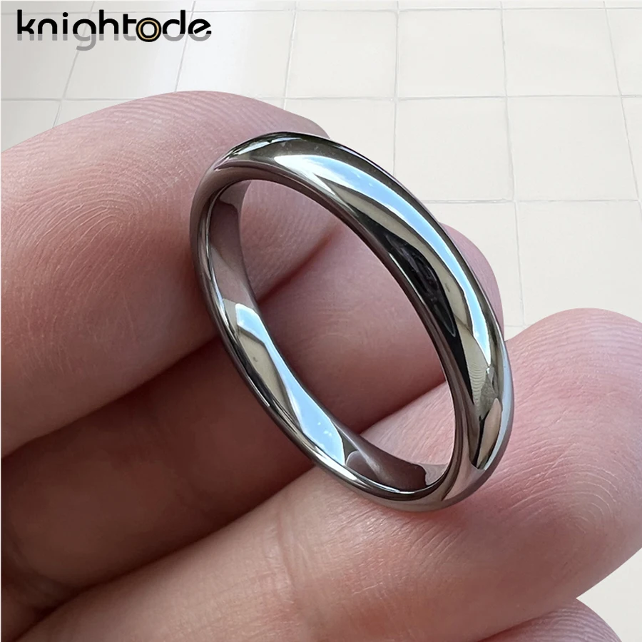 

3mm 5mm 7mm High Quality Tungsten Carbide Ring Wedding Engagement Ring For Men Women Domed Band Polished Shiny Comfort Fit