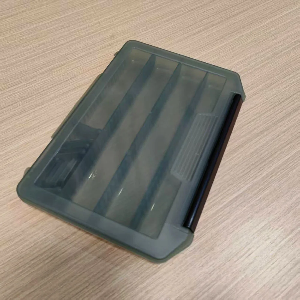 Single layer fishing gear box, lure box, fake bait, soft bait box, accessories box, supplies storage box, tool box