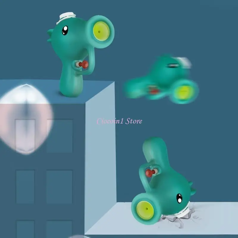 Y1UB Trẻ Chơi với Bồn tắm Nước Đồ chơi Phim hoạt hình Súng bắn nước hạt đậu dễ ​​thương cho trẻ