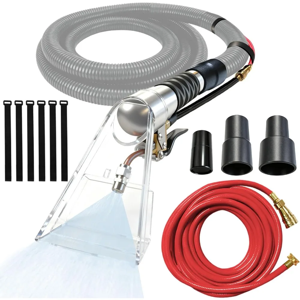 

Universal Vacuum Hose Adapter Kit 3 Size Nozzle Extractor for Wet Dry Vacuums Carpet Upholstery and Auto Detailing