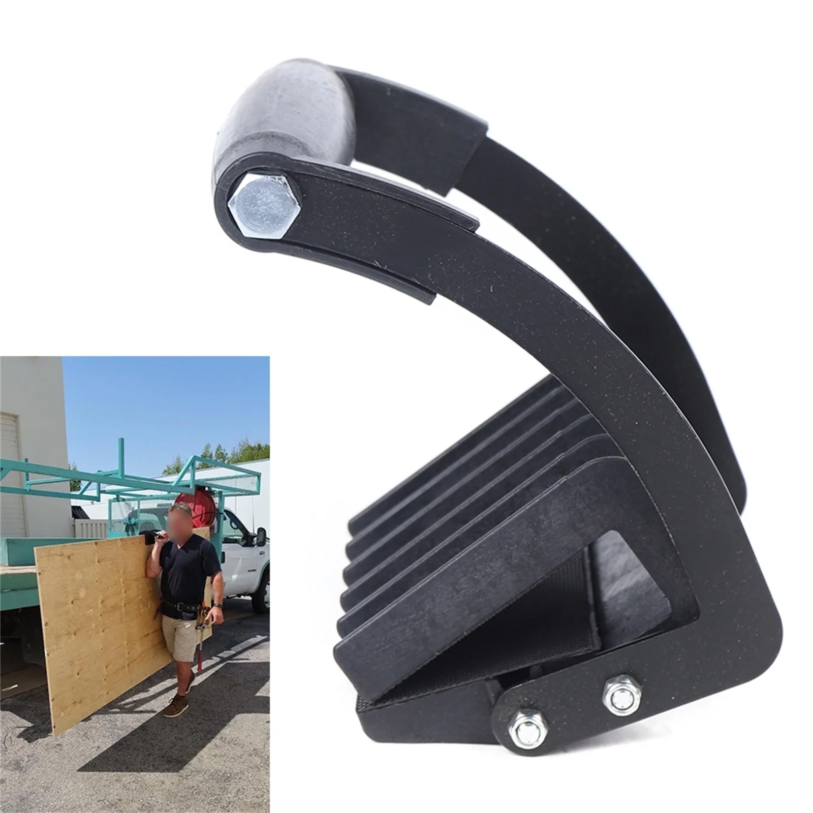 Metal Board Clamp Plywood And Sheetrock Panel Carrier Heavy Duty Gripper Handle Woodworking Tool