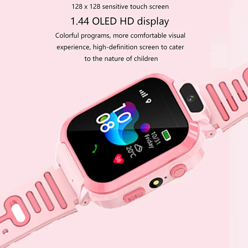 New Children's Phone Watch L31 Camera Positioning Foreign Trade Multi Language 2G Children Smart Watch Puzzle Toy Birthday Gift