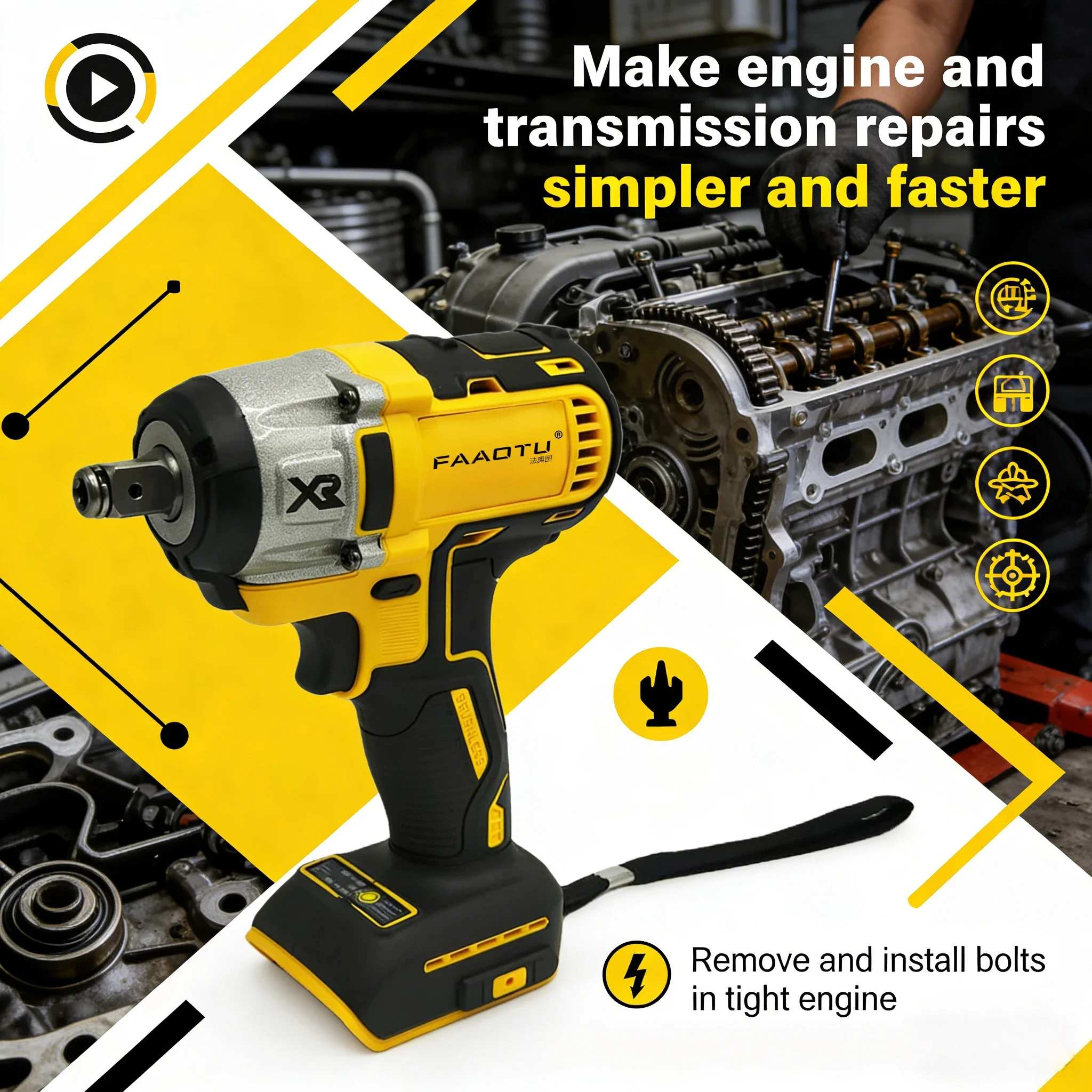 faaotu-880-cordless-impact-wrench-same-function-as-dw-for-auto-repair compatible-with-dw-batteries-no-battery