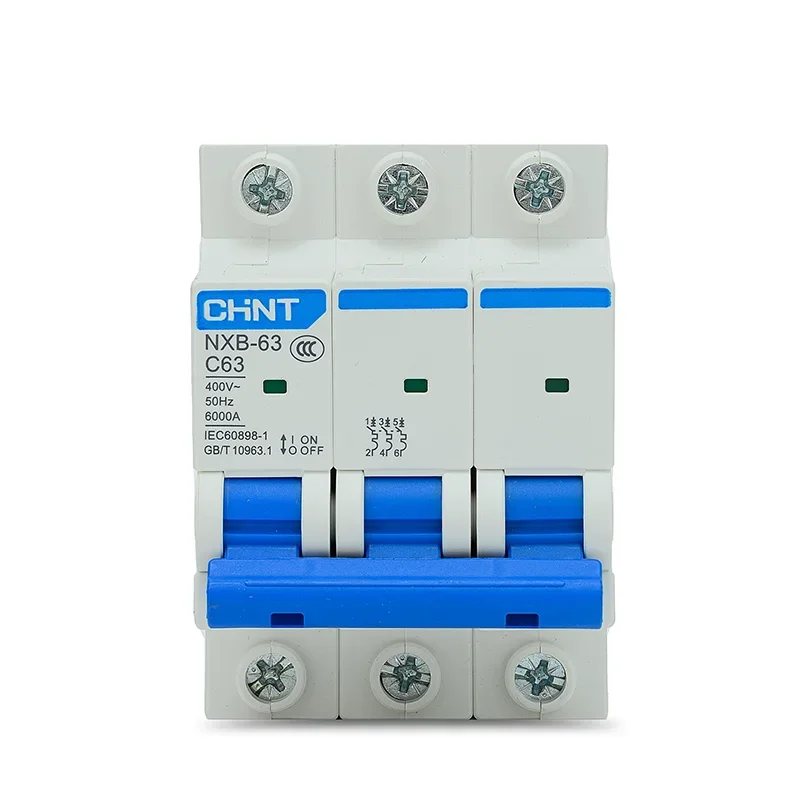 Chint Molded Case Circuit Breaker NXM Series 3P 4P Molded Case Circuit Breaker NXM-250S/4300 NXB-63 Small Circuit Breaker