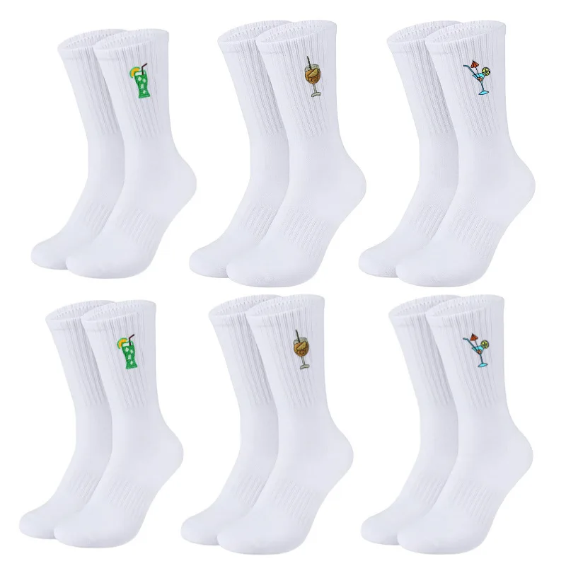 男性と女性のための3ピースプロテニスソックス、快適、通気性、強力な摩擦ソックス