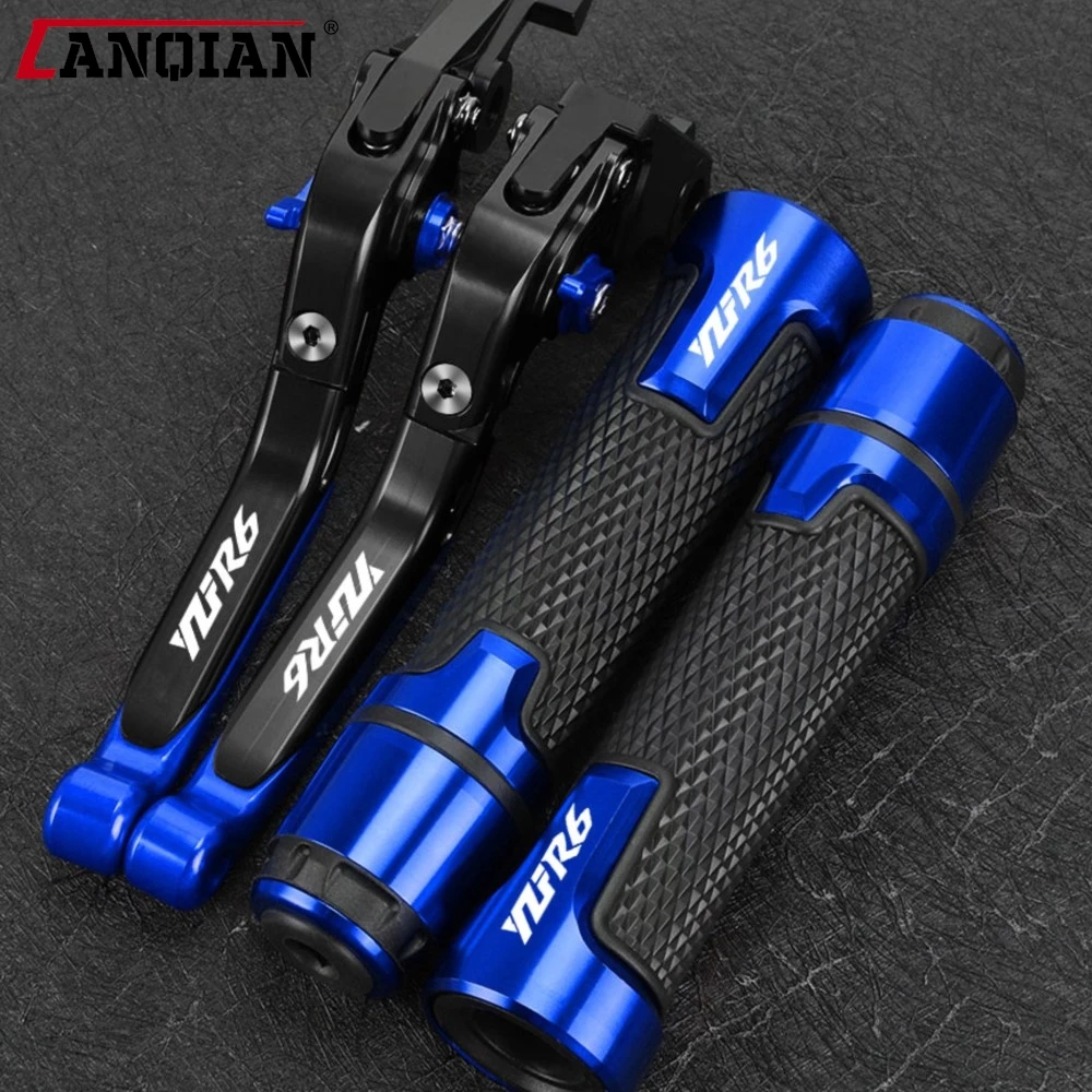 

FOR YAMAHA YZFR6 YZF R6 YZF-R6 Brake Clutch Levers Handlebar Grip Accessories Hand Grips 2017 2018 2019 2020 2021 2022 2023