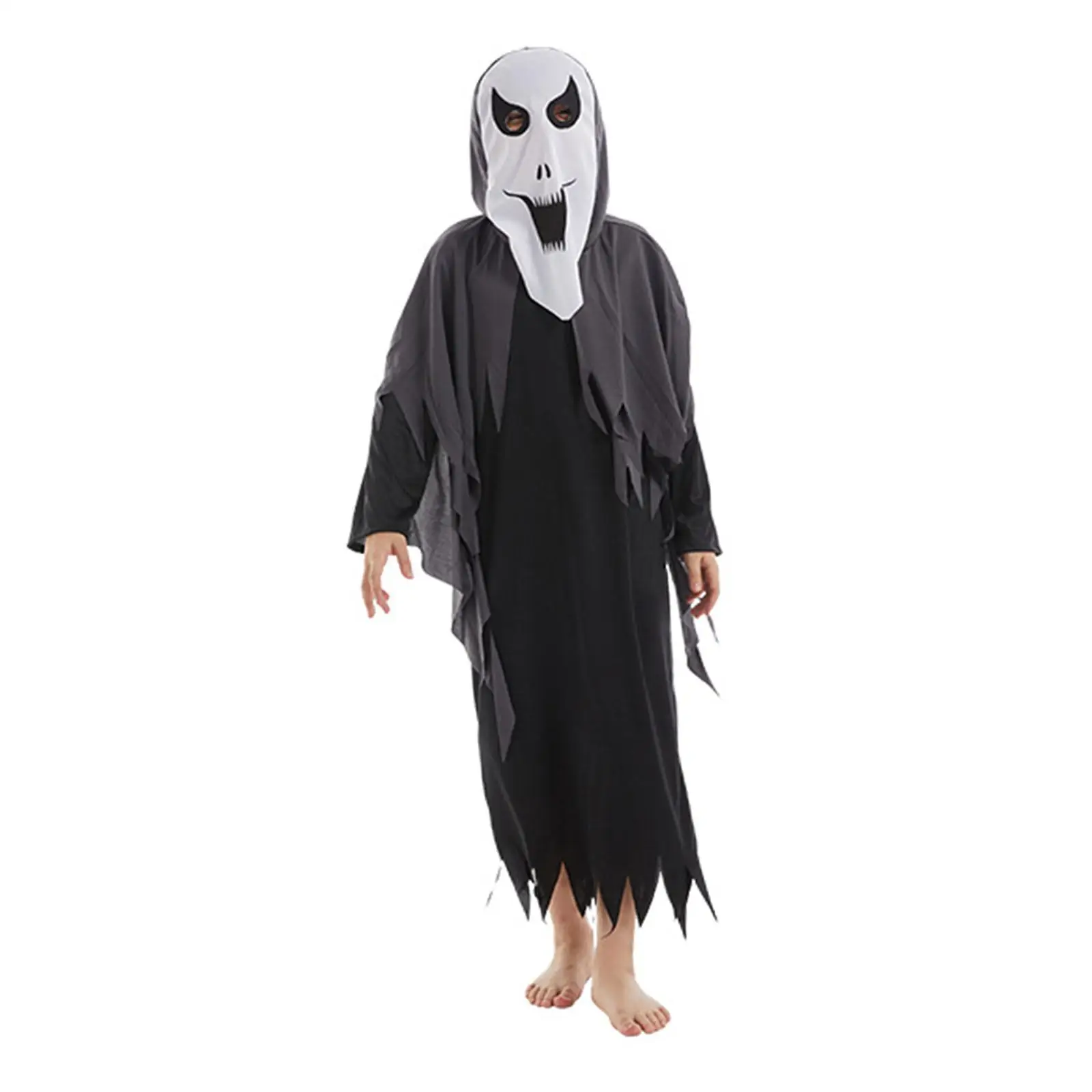 Kids Halloween Costume Ghost Costume for Performance Carnival Ghost Festival