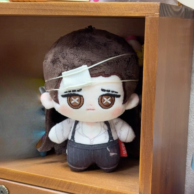10cm Anime Game Identity V Professor Kawaii Cosplay Soft Cotton Doll NuNu Body Cartoon Mini Toy Figures Fans Collection Gifts